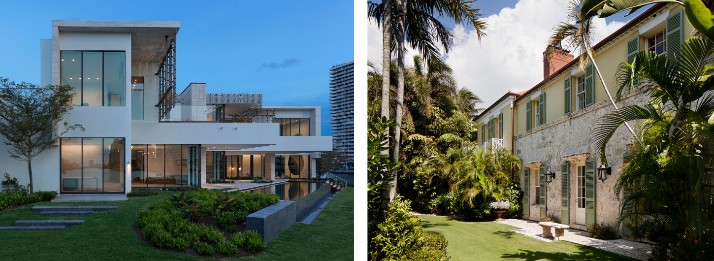 contempory and mediterranean florida architecture